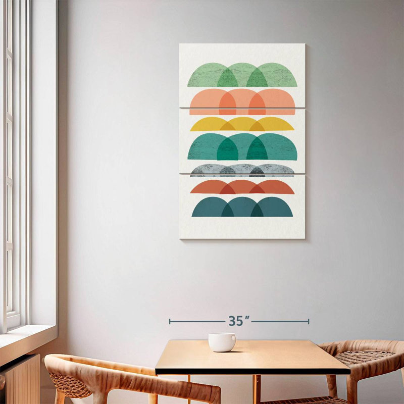 Avery Mid Century Brights VII, H 57 po x l 36 po