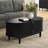 Leathia Fluted Coffee Table With Storage-1359636766
