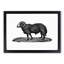 Sheep Illustration - Picture Frame Drawing Print-55619118-55619120