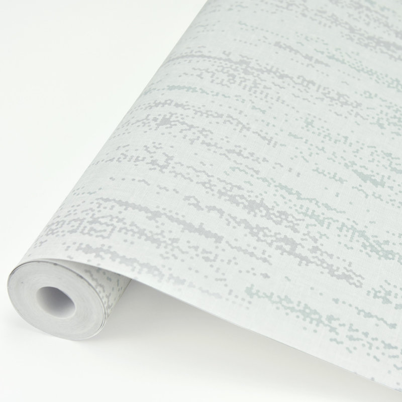 Rouleau de papier peint L 33 pi x l 20,5 po Leslie, Écume de mer, écume de mer