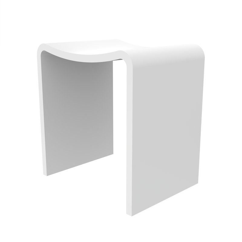 Freestanding Bathroom Stool, Waterproof Shower Stool