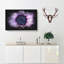 The Eye Of A Purple Flower - Wrapped Canvas Print-56642041