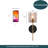Quitman Iron Glass Mini 4.7"W Wallchiere