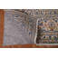 Tapis persan traditionnel Kashan noué à la main 8 x 12