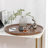 Fareid Walnut Veneer Wood Serving Tray-46360409