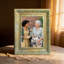 Cadre photo doré antique 1PC pour photos et décor de hall d'entrée 5 po x 7 po