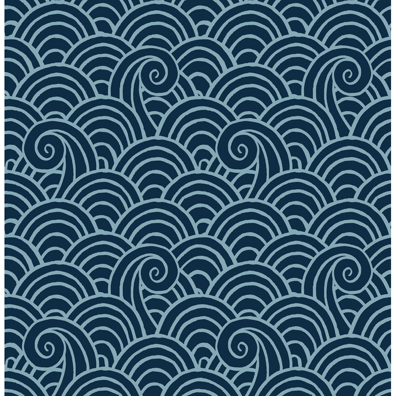 Rouleau de papier peint Toney, Marine