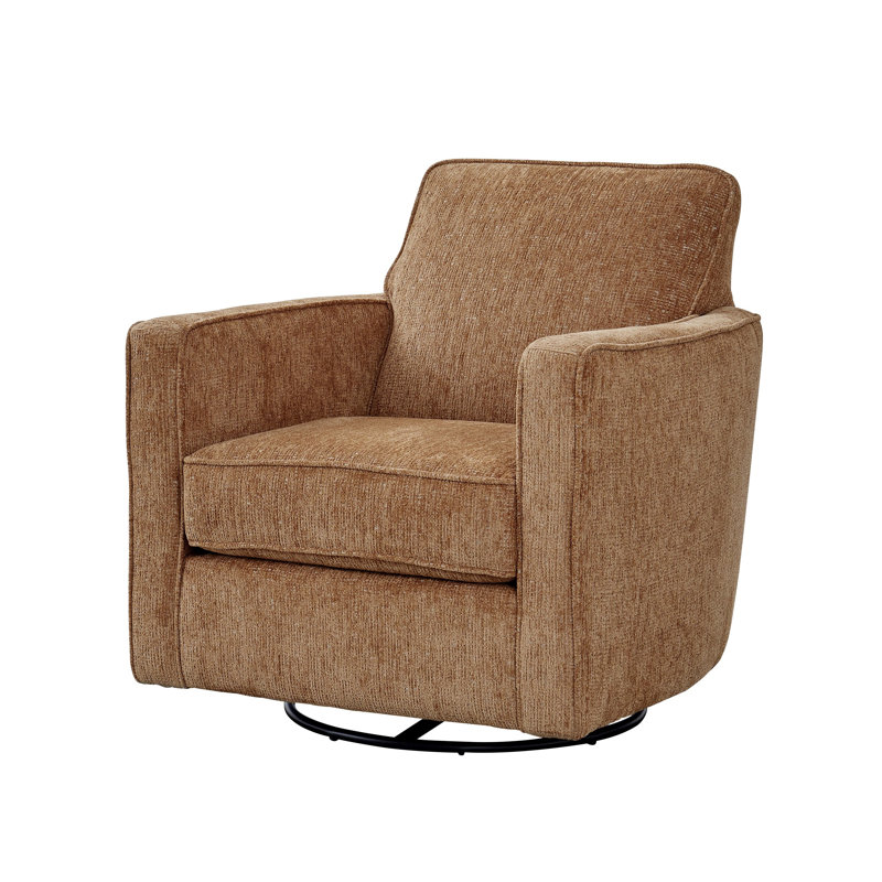Sand Brandy Swivel Glider