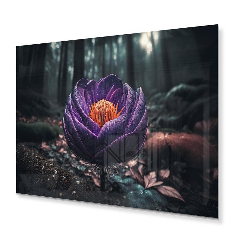 Gurdarshan Plants & Flowers Wall Decor on Metal, 12" H x 20" W x 1" D