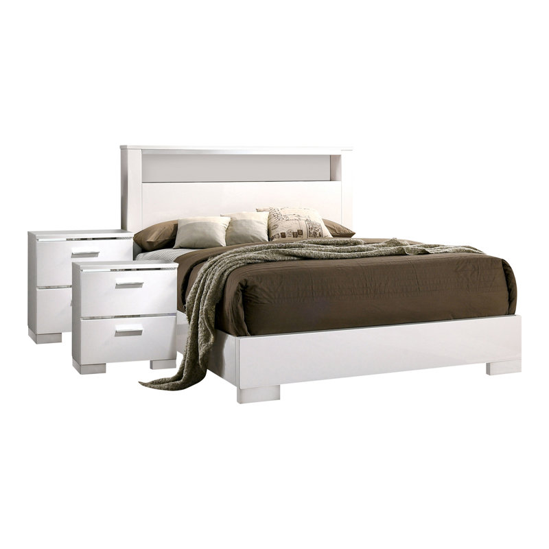Solid Wood Piece Bedroom Set