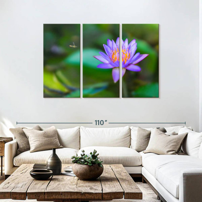 Flower, 48" H x 74" W