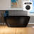 Ember 59'' x 32'' Soaking Acrylic Bathtub-100500625-50499929