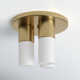 Otto 3 Light Glass Flush Mount