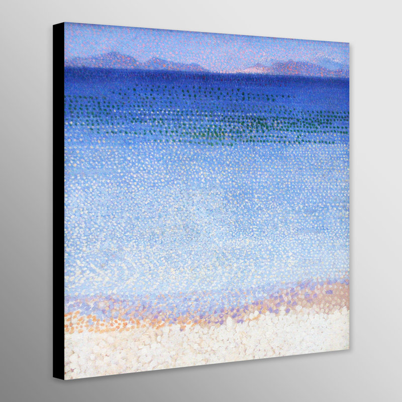 Seascape - The Iles D'Or by Henri-Edmond Cross - Wrapped Canvas Print, 97cm W x 97cm H x 1.5cm D
