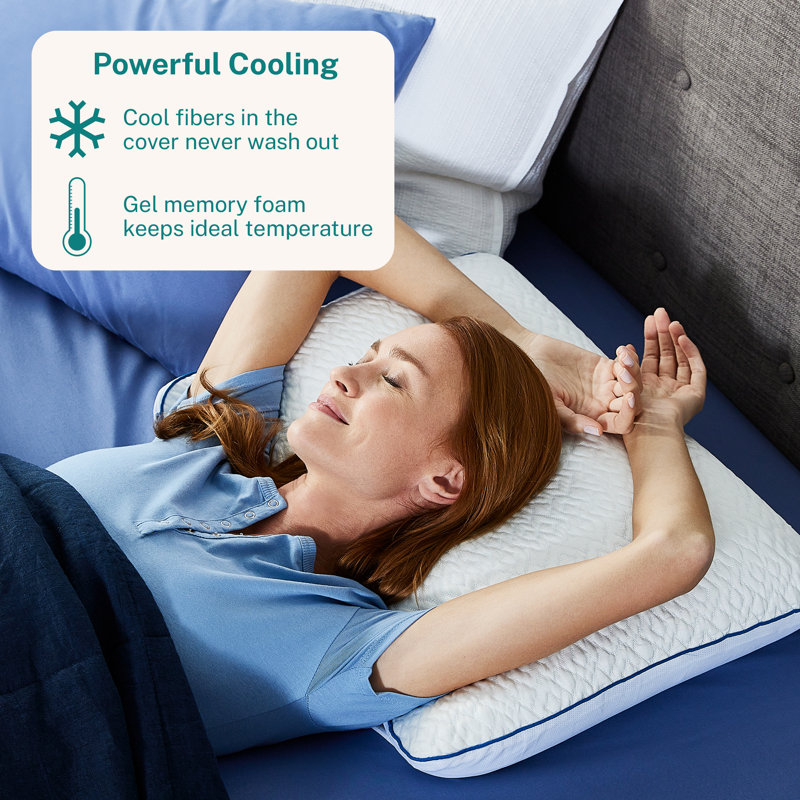 Clean Memory Can You Wash A Gel Pillow Serta Clean Sleep Memory