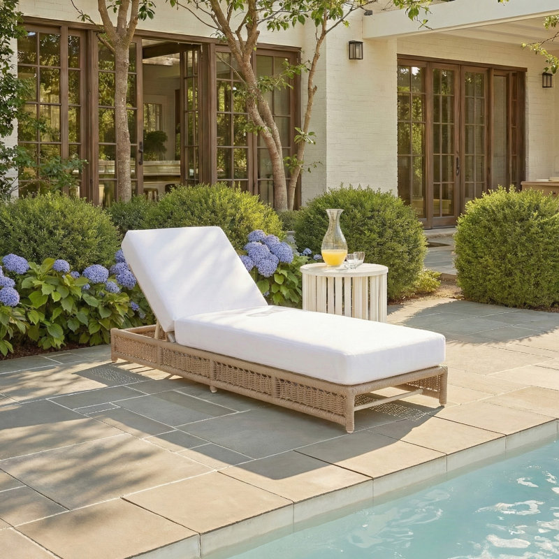 Chaise longue Callan, Tan