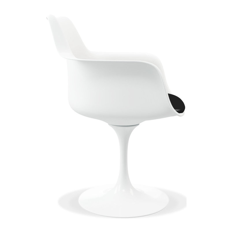 Fauteuil tulipe pivotant, simple