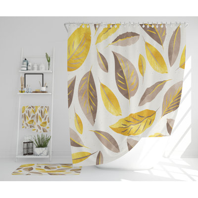 Nevelyn Polyester Shower Curtain Set