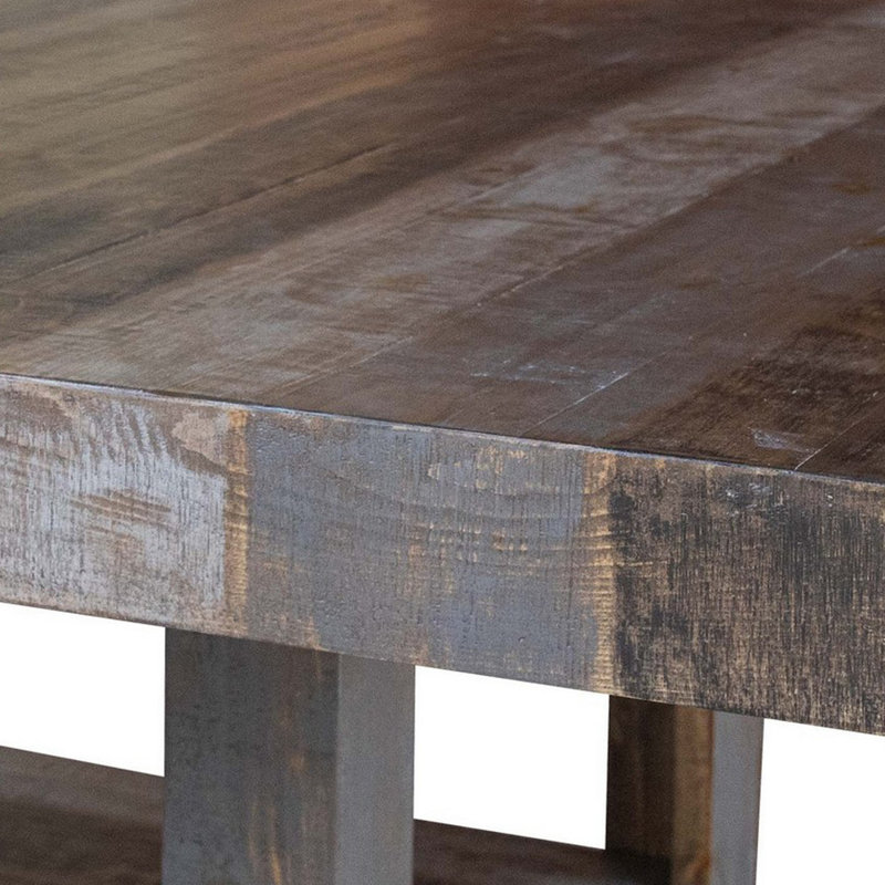 Janic Solid Wood Dining Table