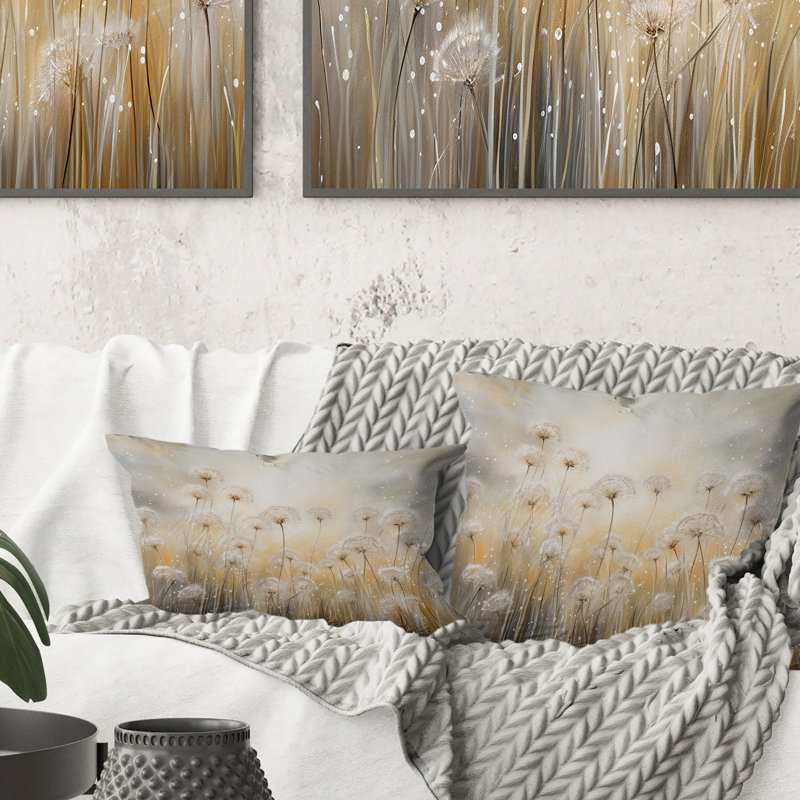 Coussin Dandelion Field Breeze
