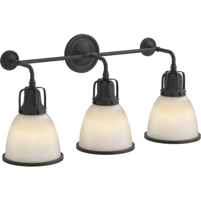 Hauksbee Three-Light Bell Sconce