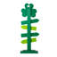 Enseigne de porche en fer 36 "H Shamrock 