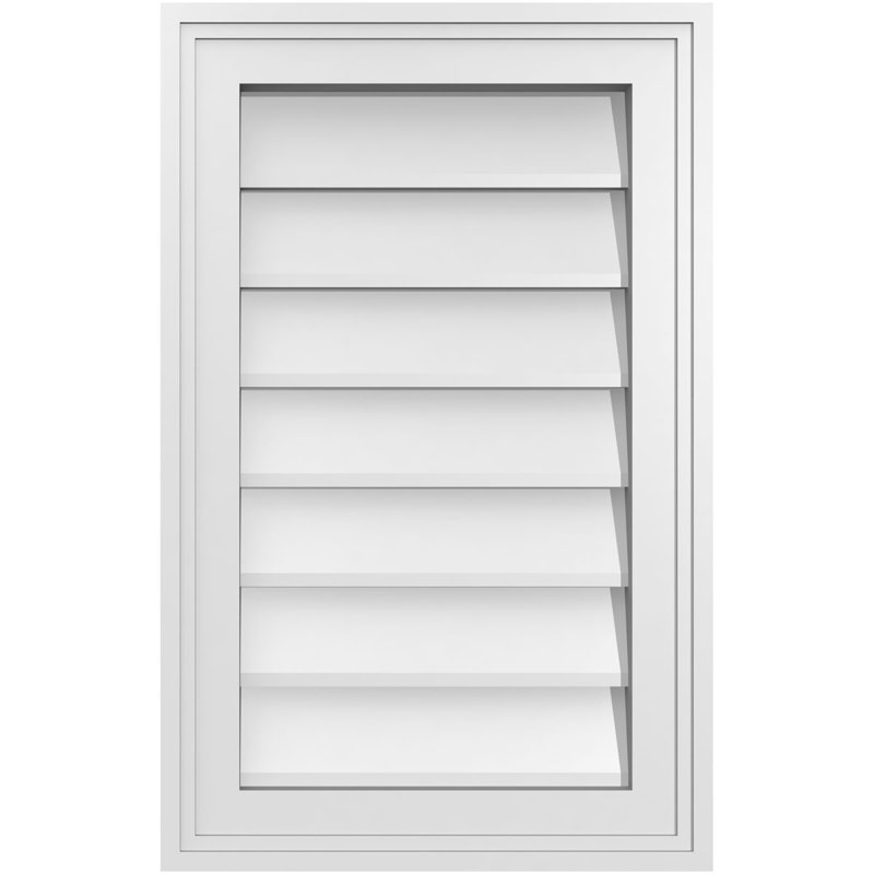 Cadre en brique, brun clair apprêté, H 22 po x l 14 po x P 1,5 po