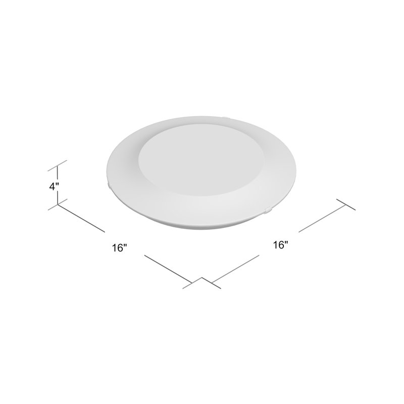 Gaiana Glass Flush Mount