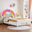 Lit plateforme pour enfants en tissu