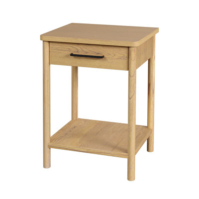 Lennon 1 Drawer Rounded Leg Nightstand