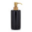 Domus Black Gloss Soap / Lotion Dispenser