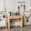Console en bois à 2 tiroirs Gunnell