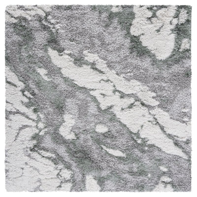 Tapis abstrait à poils longs Horizon 800 Performance