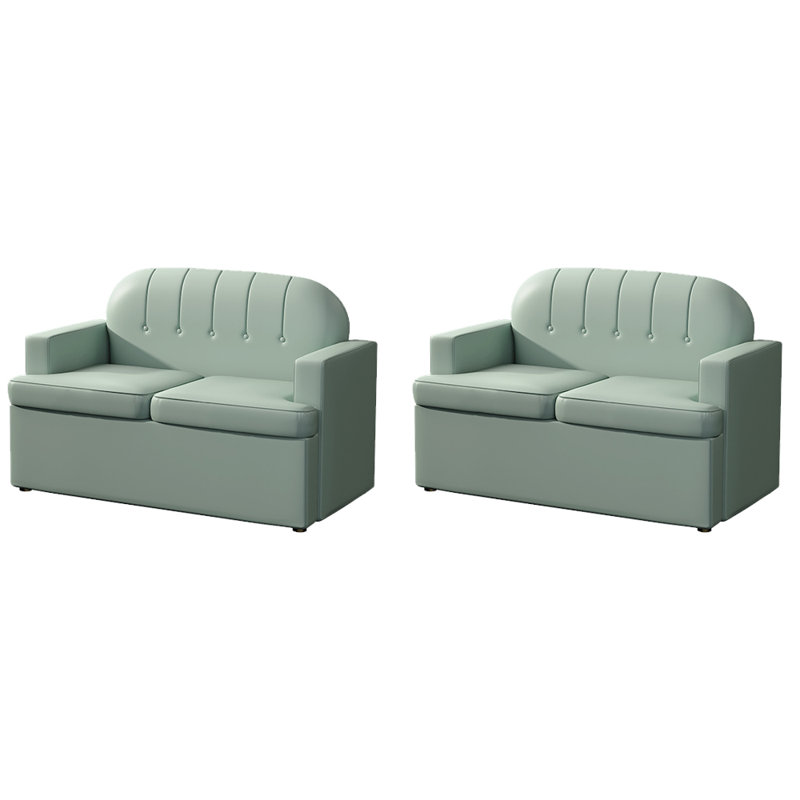 Banc de rangement Modern, Vert clair