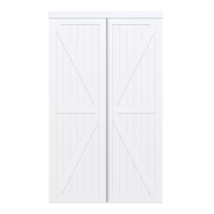 Porte de placard coulissante à panneaux K
