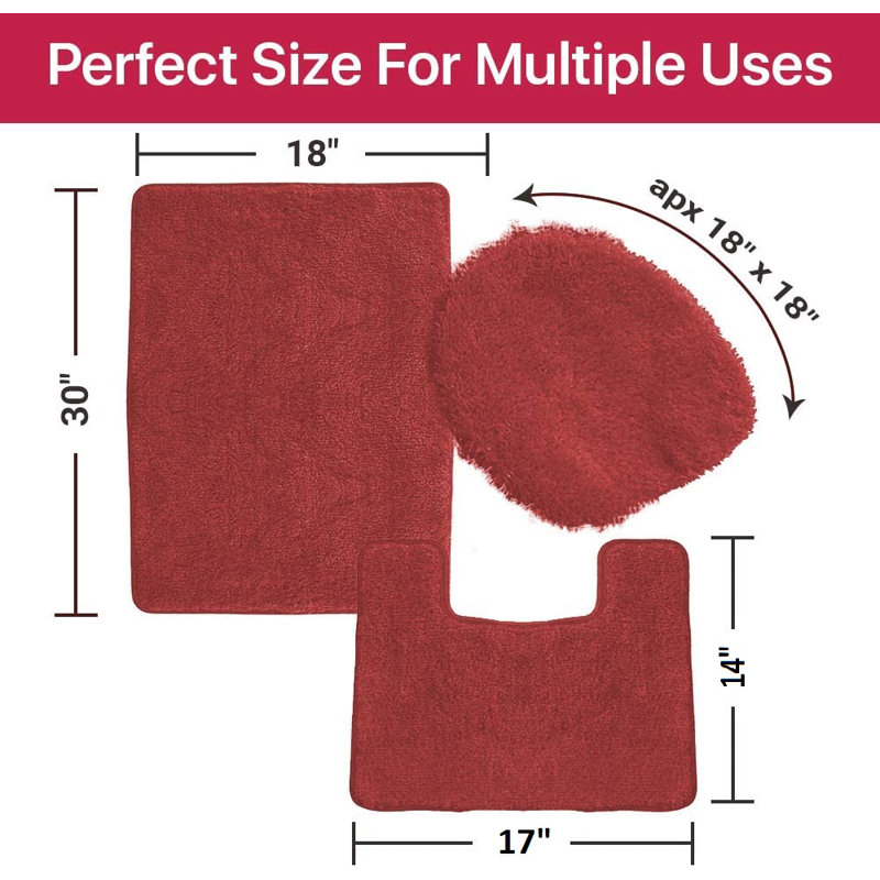 Mckeel Non-Slip, Burgundy