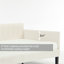 Lit de jour rembourré en velours beige Elena