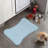 Tan Pink Blue - 1 Piece Bone Shape Feeding Mat