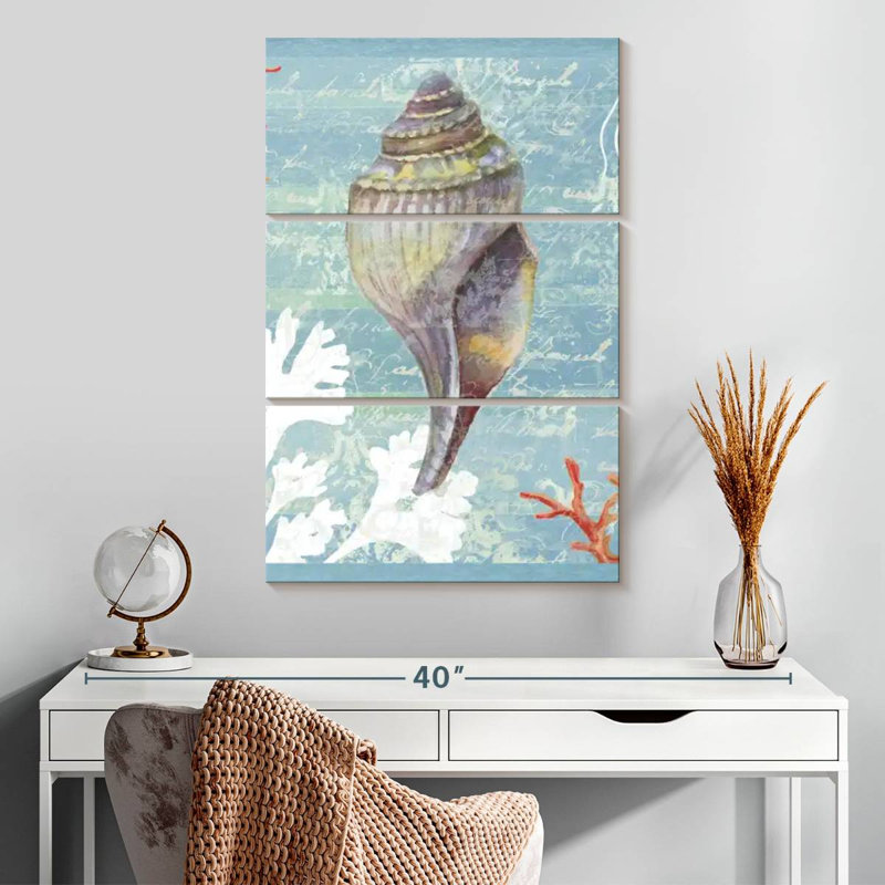 Shell Collage, 32" H x 20" W