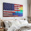 Drapeau «USA Flag Pride Canvas Print» sur-170153645