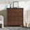 Vivienne Easy Assembly Solid Wood Spindle 5-Drawer Dresser