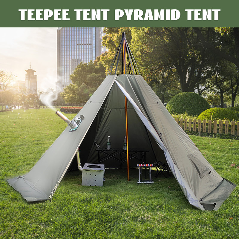 Multiple Function 4 Season Waterproof Lightweight Camping Tents Without Inner Tent