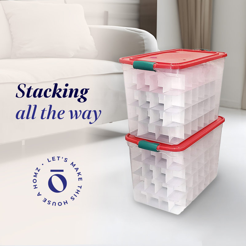Homz Plastic Bin