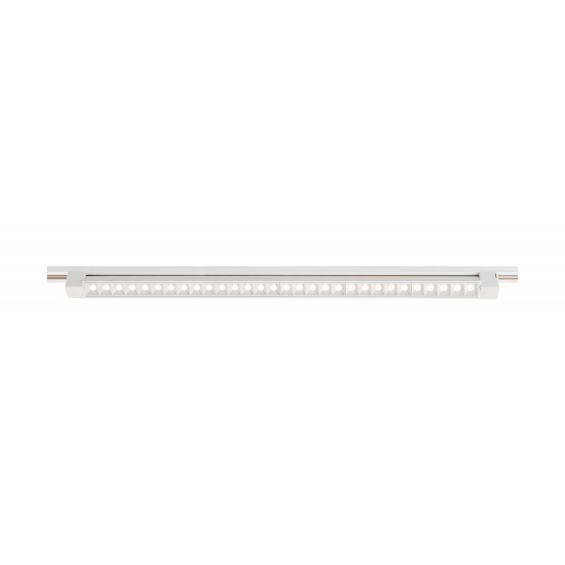 270 Degrees LED Beam Angle Track Head, White, 1.5" H x 1.5" W x 34.25" D