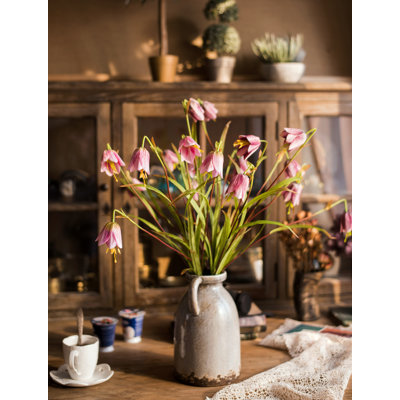 Tige de lilies en soie fritillaries