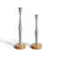 Alia 2 Piece Aluminum Tabletop Candlestick Set-588770920