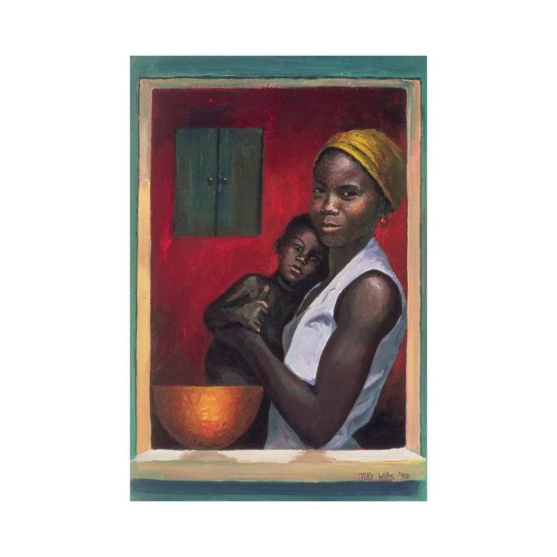 Through The Window by Tilly Willis - Wrapped Canvas Print, 66.04 cm H x 45.72 cm W x 1.91 cm D