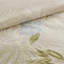 Literie 5 pièces en coton brodé de fleurs, beige/bleu, format king/cal king-135104932
