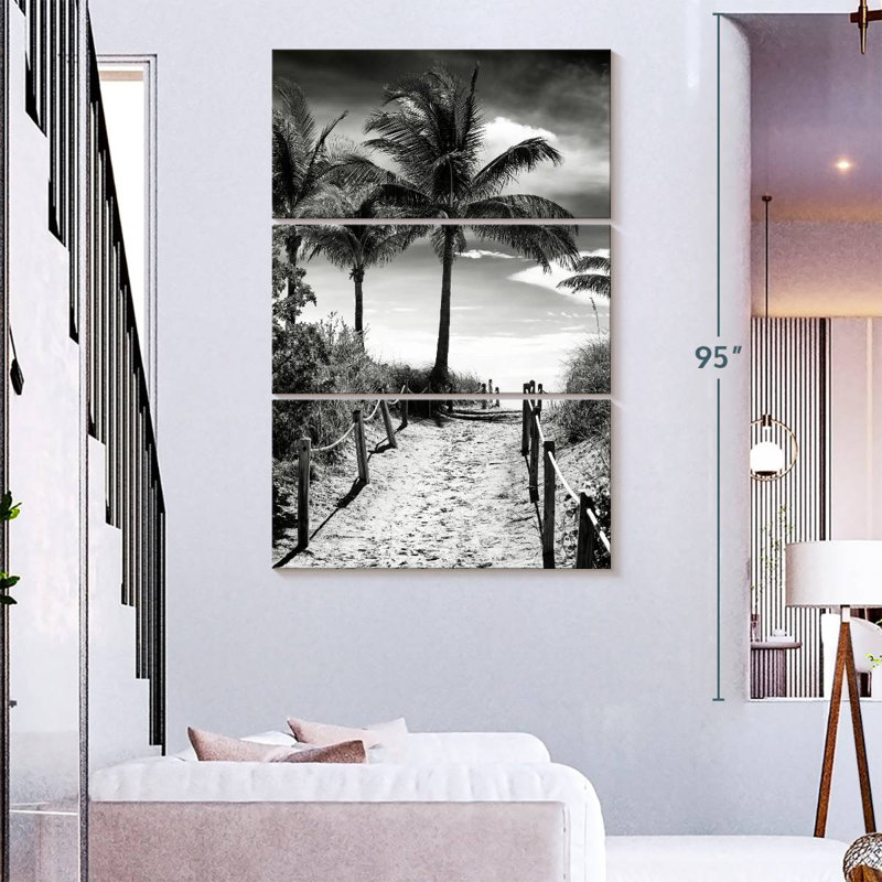 Nicci Boardwalk On The Beach - Miami - Floride III, H 74 po x l 48 po