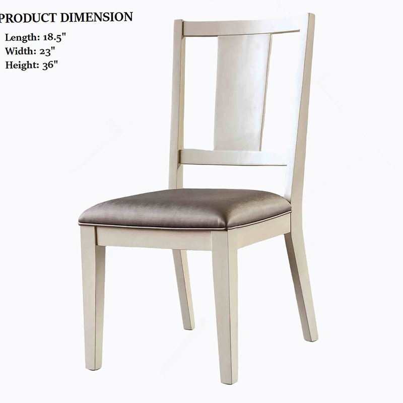 Chaise de salle à manger 2 pièces